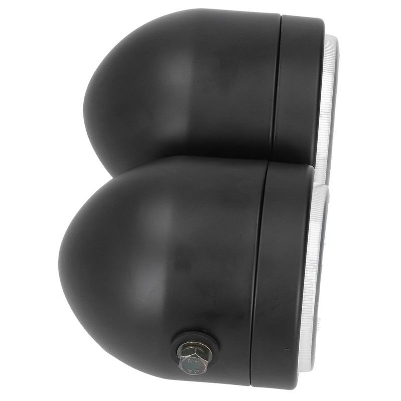 Universal LED Headlamp Double Lamps Round Angel Eyes High Low