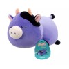 Squishmallows Ingred The Purple Cow 18”Sleep A Mallows Stuff Plush