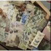 Unbranded 15pcs Botanical Butterfly Opaque Washi Stickers- Scrapbook, Journal, DIY