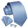 Enlision Men's Tie Wedding Ties Tie and Pocket Square Cufflinks