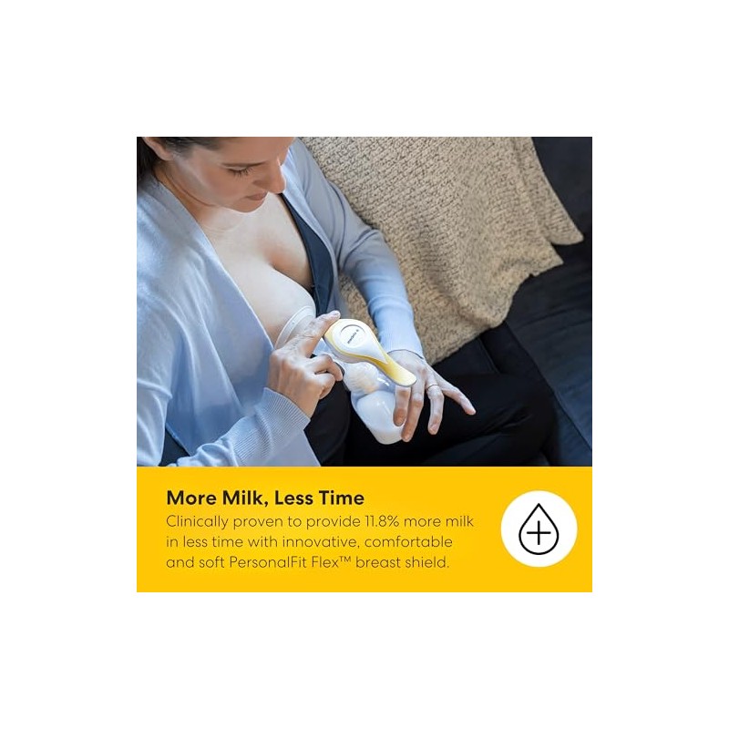 Medela | Extractor de Leche Manual Harmony Flex | Sacaleches