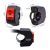 Aoling Motorcycle Steering Wheel Switch 12V 7/8 22mm Motorcycle Handlebar