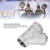 Y Strainer, 1‑1/4 Inch DN32 Thread Stainless Steel Y Shaped