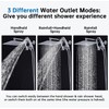 G-Promise All Metal 10 Inches Rainfall Shower Head with Handheld