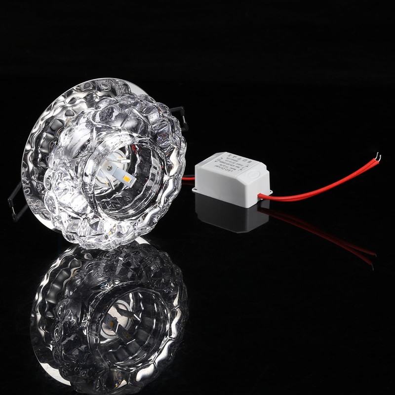 MUNEFE LED Recessed Lighting, 3W LED Ceiling Light, LED Ceiling