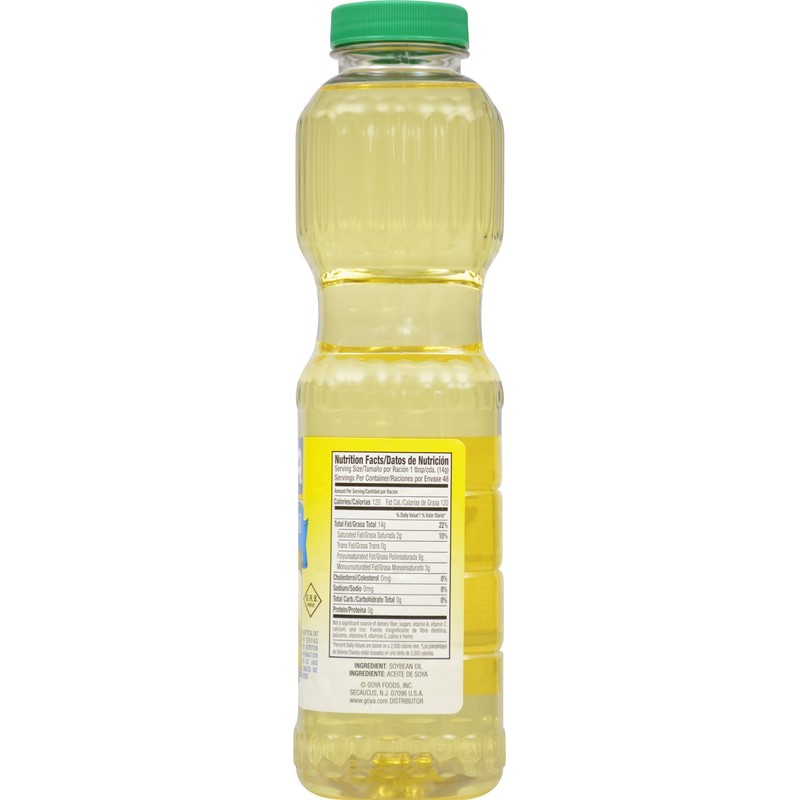 Goya Foods Vegetable Oil, 24 Fluid Ounce (Pack of 12)