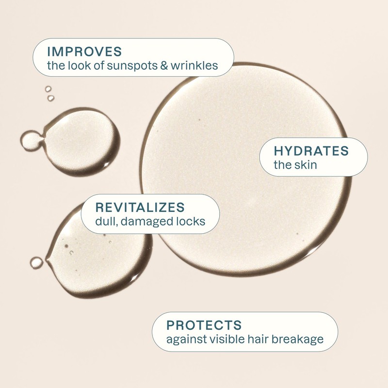 Cliganic Organic Argan Oil, 100% Pure - for Hair, Face