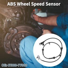 TUCKBOLD ABS Wheel Speed Sensor Rear Right ABS Sensor Anti-lock Braking System Sensor No.47900-7Y000 for Nissan Maxima 2004-2008