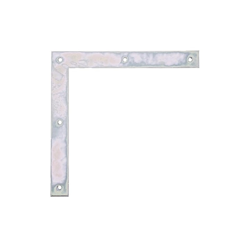 Alberts 312558 Gate Angle | Galvanised | Thick Layer Passivated