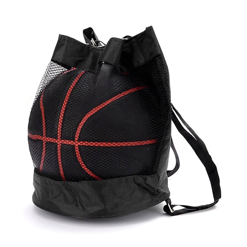 QUINTRA Basketball Backpack Fabric Single Shoulder Shoulder Bag Basketball Mesh