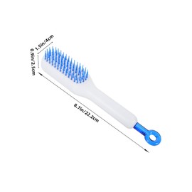 FRCOLOR Retractable Scalp Cleaning Comb Portable Hair Detangler for Women Gentle Hair Massaging Function for Scalp Relief for Home Travel