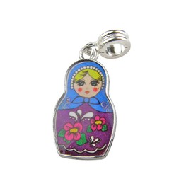 UniqueBeadsAndGifts Universal Russian Nesting Doll Charm