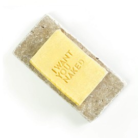 I want you naked - Soap and Stone, Soap Dish and Face Soap, Honey and Beeswax