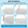 GQNDGN Skimmer Basket Handle Replacement, 2 Pack Fits Hayward SP1091
