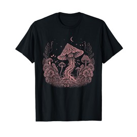 Cottagecore Mushroom Forest and Nature T-Shirt