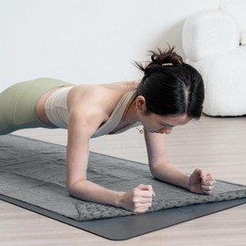 DZOZO Yoga Mat Towel Non Slip Hot Yoga Blanket Super Soft Sweat Absorbent Microfiber Mat Cloth with Mesh Bag