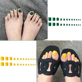 Nail art toenail extension color paddy tip 24p 14 types - color paddy tip-05 / 네일아트 발톱 연장 컬러 패디팁 24p 14종 - 컬러패디팁-05