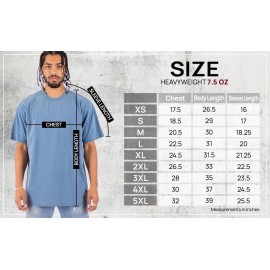 Shaka Wear Heavyweight Tie Dye T-Shirt - Relaxed Fit -SHERBET RAINBOW - Large