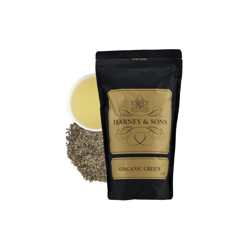 Harney & Sons Organic Green with Citrus & Ginkgo, Loose
