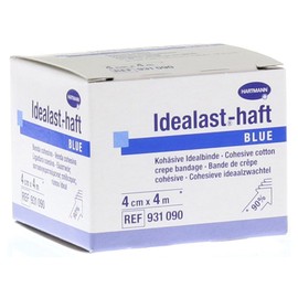 Hartmann Idealast-haft Colour Blue 4 cm x 4 m, Pack of 1