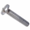 10-32 x 3/4" Pan Head Machine Screws, Slotted Drive, Stainless