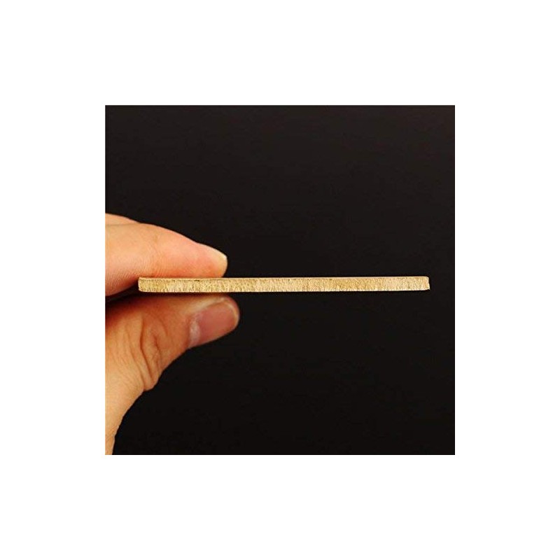 ExcLent 3 mm x 60 mm x 100 mm brass