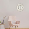 Eapmic European Style Resin Wall Clock, Retro Silent Clock with