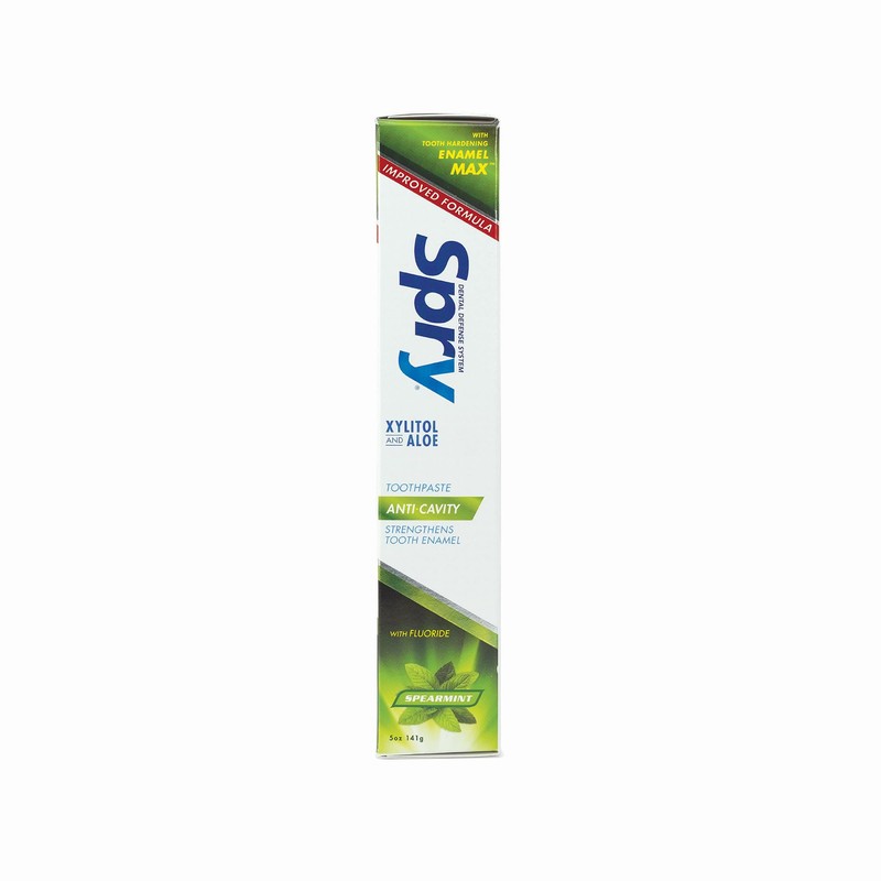 Spry Natural Xylitol Toothpaste 5oz for Adults and Kids with