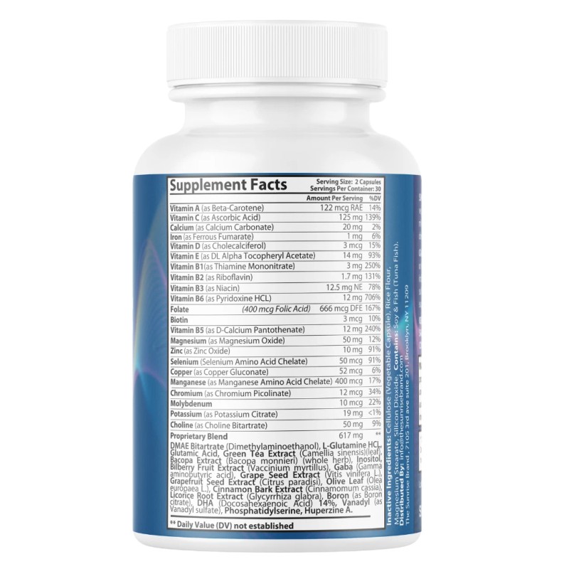 The Sunrise Brand Neuro Rise -Hearing Support Formula 3 Bottles