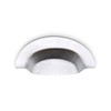 Infinity Decor Shell Cup Handles 105mm - Solid Brass Kitchen