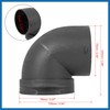 A ABSOPRO Car Heater Warm Air Duct Pipe Elbow Outlet
