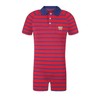 Landofgenie Onesie Pyjamas Men's Short Sleeve Cotton Romper One Piece