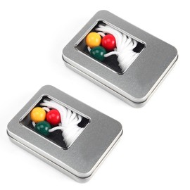 Doyime Binocular Vision Training Set, Set of 2, Block Strings, Vision Concentration, Training, Myopia Correction, Sports, Angle, Binocular Vision, Myopia Correction, Strabismus, Easy to Carry,