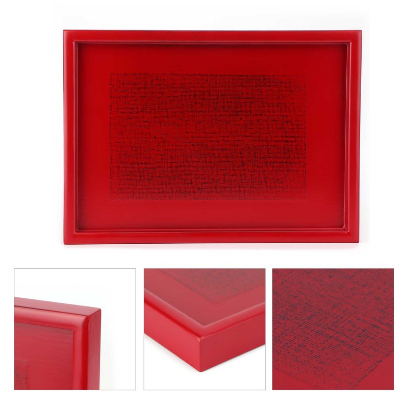 Wooden Snack Tray Food Serving Tray Tea Ceremony Holder for