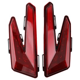 GoaMotors Set of 2 LED Taillights, Red Rear Brake Stop Lights Tail Lamps, Compatible with Can-Am Maverick X3 XDS XRS 2017-2024 Tail Light Assembly, Rplace 710004744