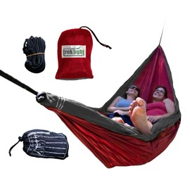 Trek luz Engranaje Hamaca Doble – El Original de la Marca de Nailon para Uso Todos los Camping, Senderismo, y Aventuras al Aire última intervensión