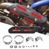 Exhaust Pipe Heat Protector ABS Universal Anti-scald Lightweight Stylish Design