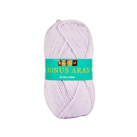 Hayfield Bonus Aran Yarn, Lavender (565), 100g