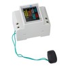 Single Phase Energy Meter Rail Frequency Power Factor Meters Multifunctional
