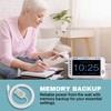 Screaming Meanie Forte Alarm Clock - Extra Large 9” Display,