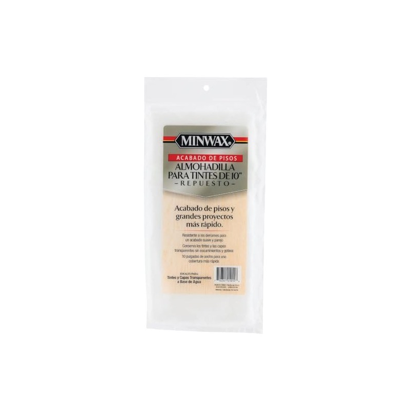 Minwax 100318 10 in. Water Based Floor Stain Refill Pad