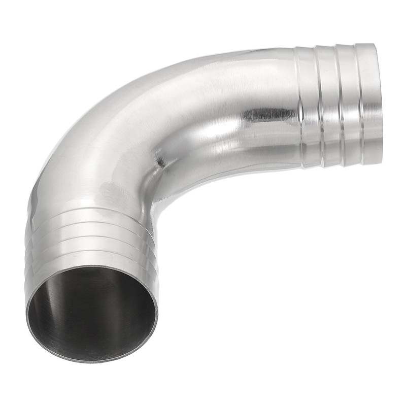 PATIKIL 90 Degree Elbow Hose Barb Fitting, 304 Stainless Steel,