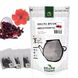 [Medicinal Herb Tea] 100% Natural Hibiscus Flower Tea 히비스커스 꽃 티백 차 30g / 15 Teabags