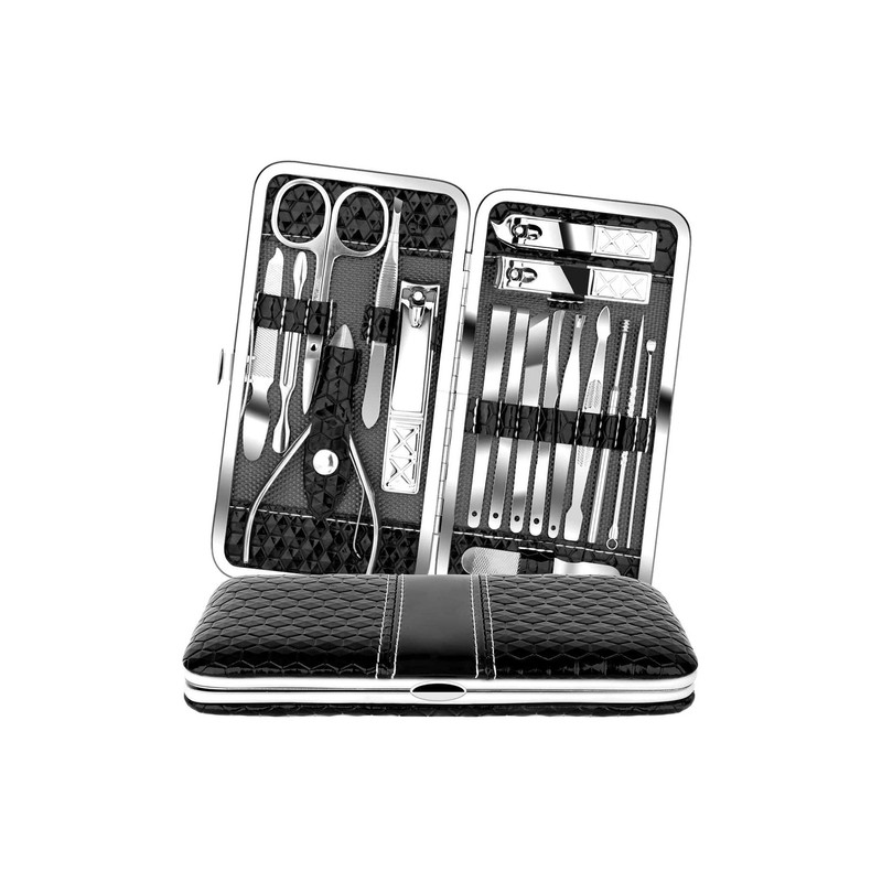 Manicure Set, 18-Piece Nail Scissors Set, Pedicure Set, Manicure Set,