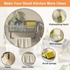 MENGCOOL Sink Caddy, Kitchen Sink Caddy Organiser Sink Sponge Holder
