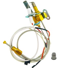 MENSI Water Heater Pilot Burner Assembly Fit for Bradford White,17/26 Honeywell CS8840A1-1041,Replace for 415-47845-05, 233-47845-02A, 233-47845-03, and Rheem Replacement Kit