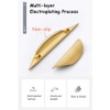 Primst Modern Light Brushed Cabinet Pulls, Furniture Hardware Collection, Cabinet