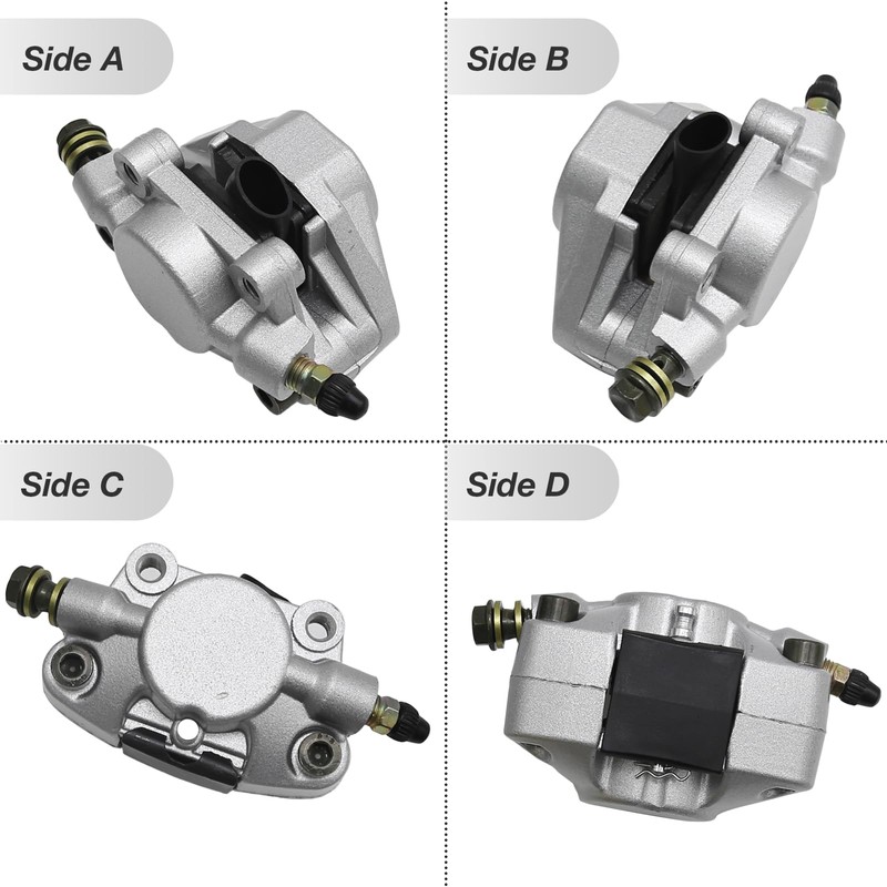 EATAKWARD Rear Foot Disc Hydraulic Brake Master Cylinder Caliper Assembly,