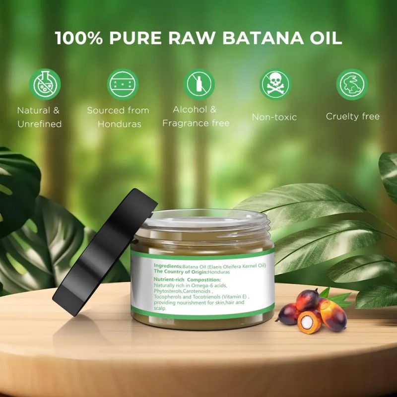 Aceite Para El Crecimiento Del Cabello Mysense Batana Crudo