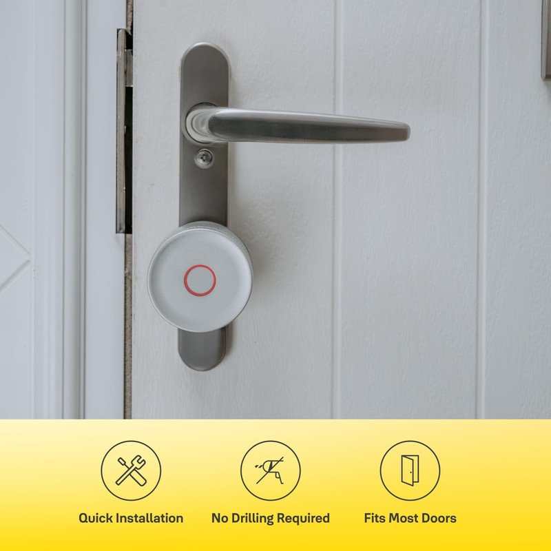Yale Linus Smart Lock L2 Lite – Silver – 05/109100/SI-UK